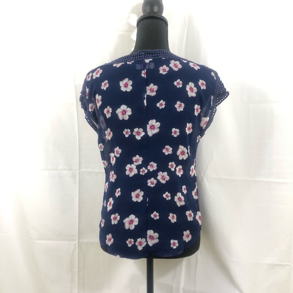 Candies floral blouse transparent - Picture 4 of 6